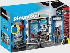 Playmobil 9111 Police Station Play Box - BRAND NEW