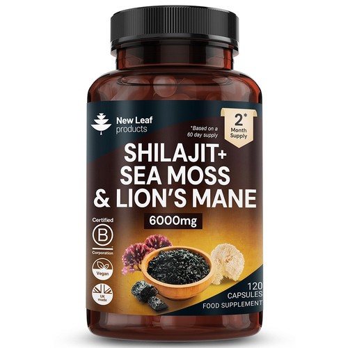 Shillajit sea moss - shillajit, lions
