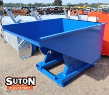 TIPPING SKIP 1.25CUM - SUTON MACHINERY - FORKLIFT TELEHANDLER
