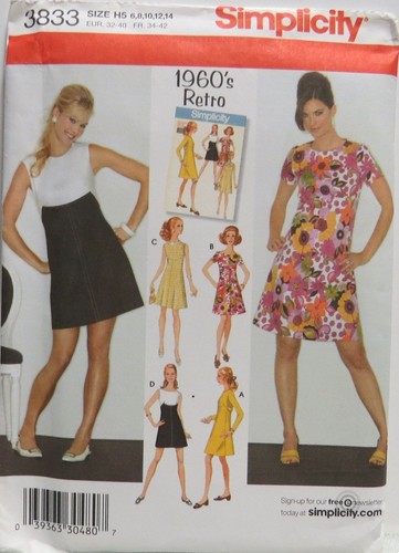 Simplicity 3833 misses retro - misses',