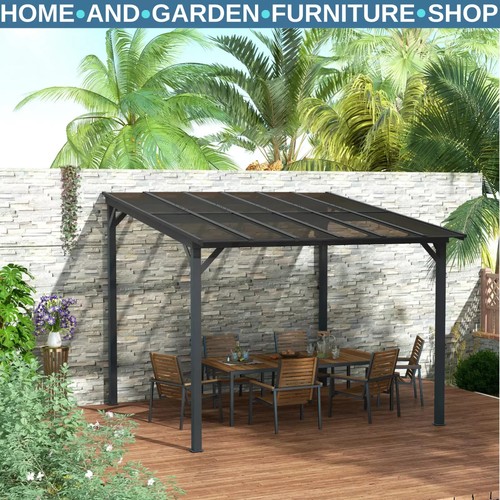 Lean metal pergola - pergola, gazebo