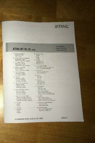 Ht70 ht75 stihl - 70,, pole