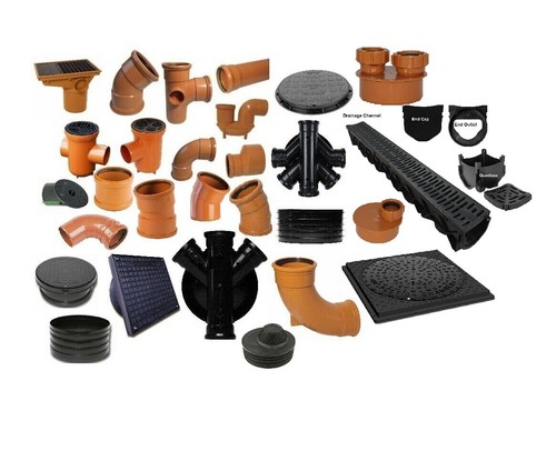 Underground drainage pipes - drainage,,