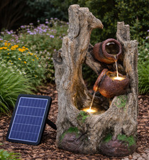 Solar Water Feature Rockery