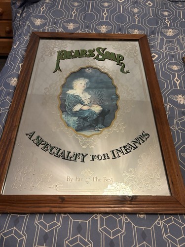 Vintage pears soap mirror - pears,
