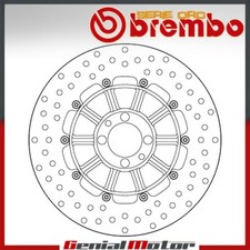 Brake Disc Fixed Brembo Rear