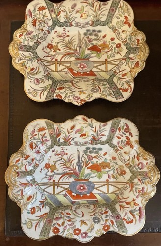 Pair masons ironstone - pair,