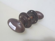 Vintage Bakelite Door Knobs Handles Plates Art Deco 1930's Antique Old