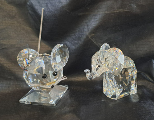Swarovski figurines elephant - figurines,