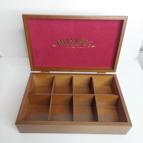Twinings wooden tea box 8 - –,