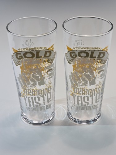 Wychwood gold pint - wychwood,