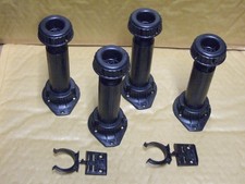 4 x Cabinet Plinth Feet 150-170mm * Kitchen Legs + 2 Clips * Carcase Unit Legs
