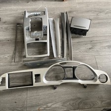 Audi A6 C6 2008 Brushed Aluminium Ashtray Centre Console Door Dash Trims