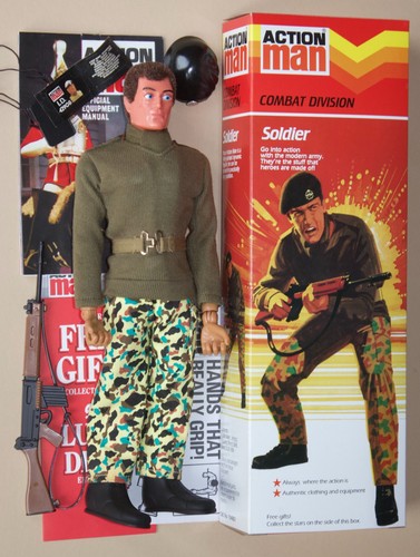 Vintage action man 40th - man,