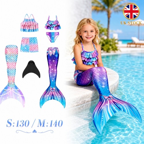 Kids mermaid tail with monofin - tail,