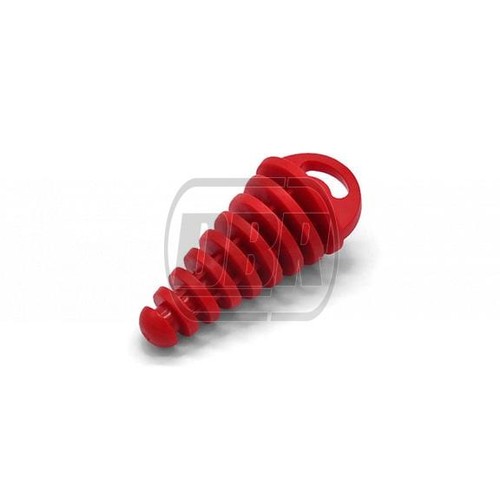 Red 37mm exhaust wash - red,