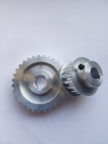 Spare metal drive - pulleys, for