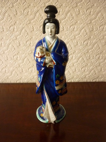 Antique japanese geisha - japanese,