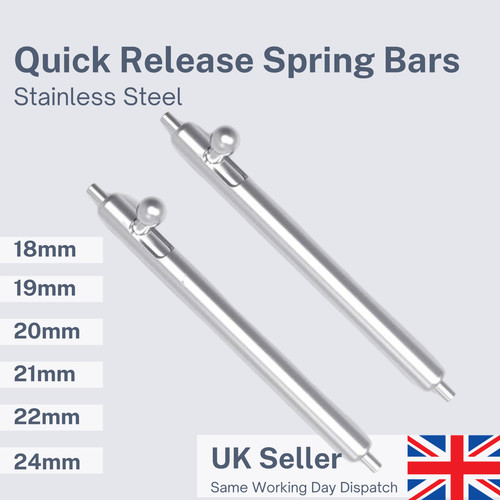 Quick release watch - release, strap