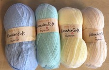 100g Stylecraft Wondersoft 3ply Baby Wool/Yarn for Knitting & Crochet