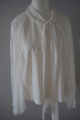Zara blouse pussy bow - blouse,