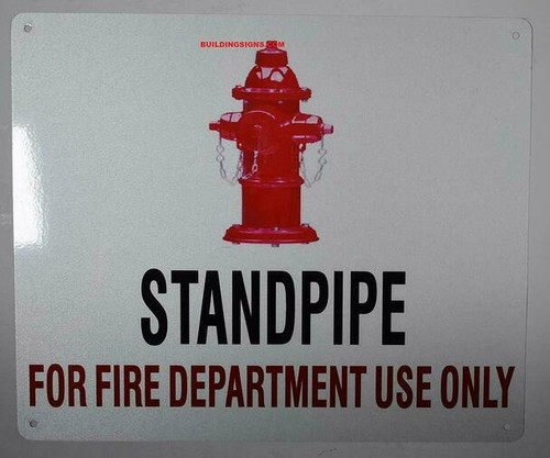 Standpipe for fire department - for,