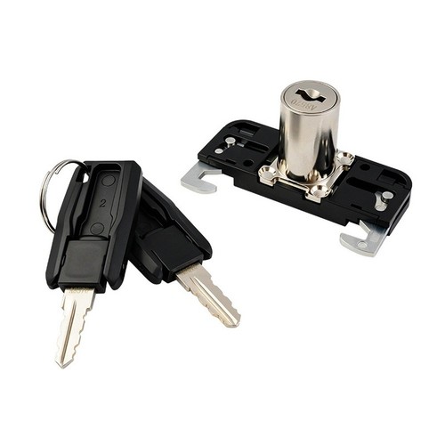 Rolling door lock for metal - door,