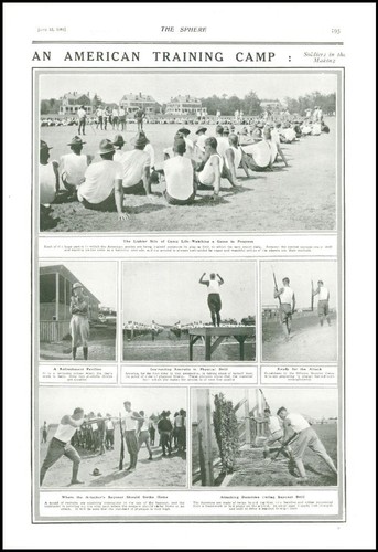 1918 ww1 american training - ww1,