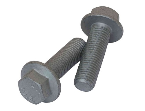 Flanged hex head bolts - head, m12
