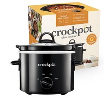 Crock-Pot Slow Cooker | Removable Easy-Clean Ceramic Bowl | 1.8 L