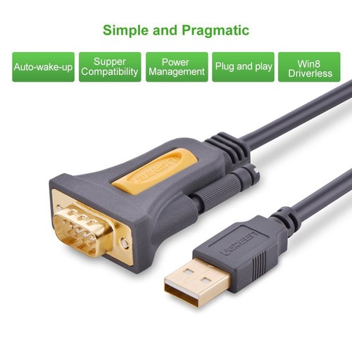 Ugreen 20210 usb rs232 db9 - to,