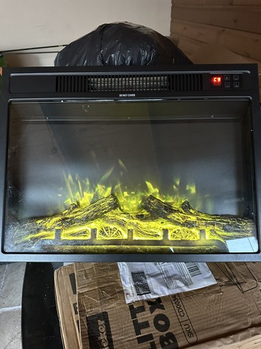 Electric fireplace wall - fireplace,