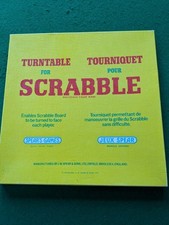 Vintage Turntable Scrabble