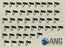AUSTIN A40 FARINA MkI & II DOOR TRIM PANEL FITTING CLIPS x 44 (2 DOORS)