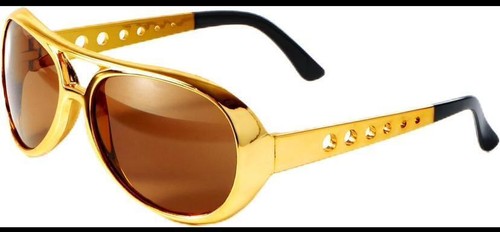 Sunglasses attached - w/,