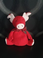 M&S Pot Bellies Red Pig With