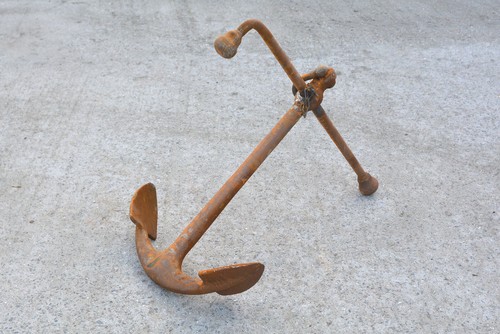 Boat anchor fisherman - fisherman's,
