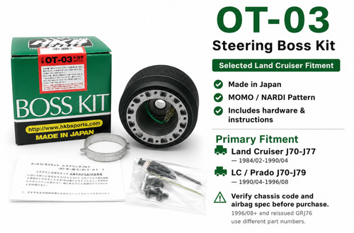 Hkb steering wheel hub - ot-03,