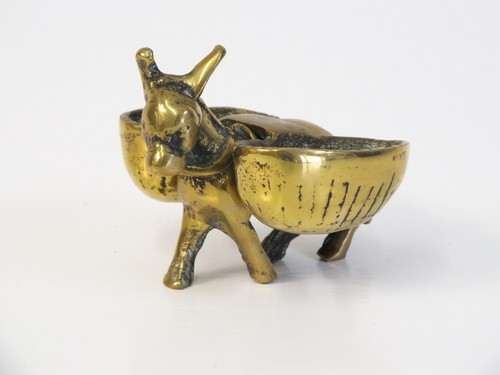 Vintage small solid brass - vintage,
