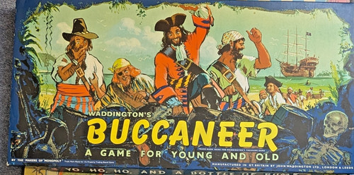 Vintage buccaneer board game - vintage,