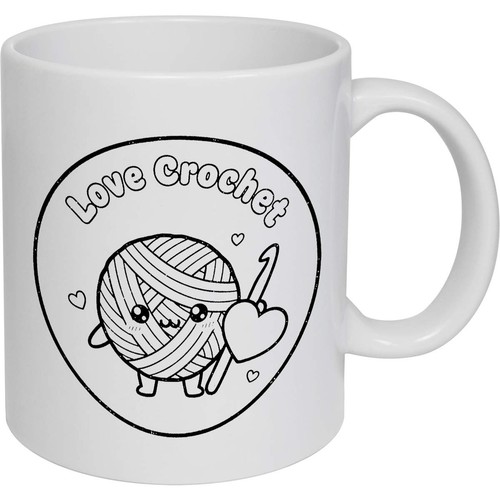 11oz love crochet - 11oz, 'love