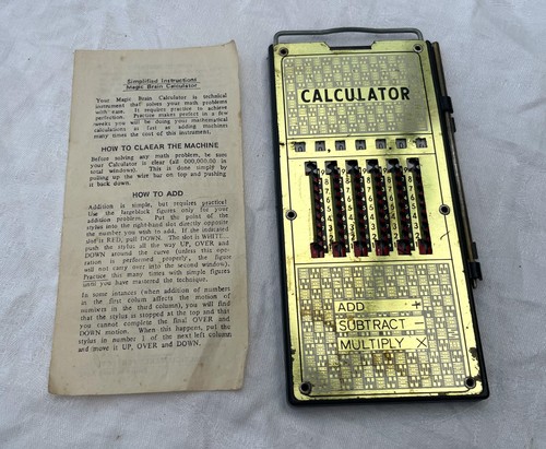 Vintage magic brain pocket - magic,