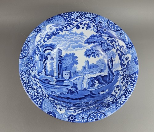 Spode serving bowl blue - spode,