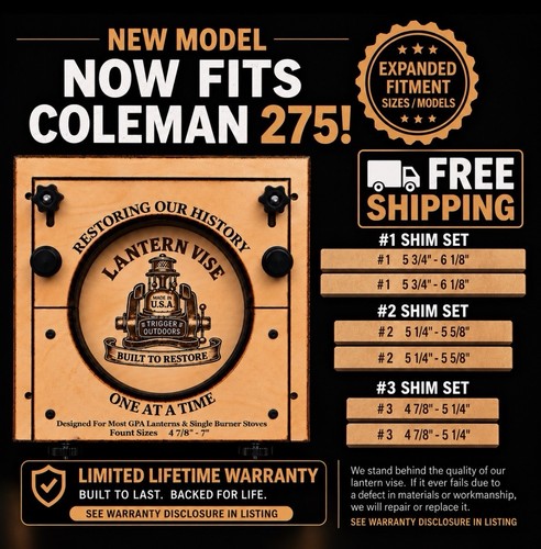Coleman repair stove lantern - coleman,
