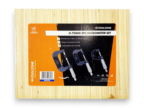 Outside 3pc micrometer - micrometer, set