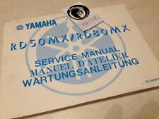 Yamaha Rd50mx Rd80mx Rd50 Rd80 Mx Rd 50 Workshop Service Manual Edition 81