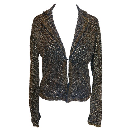 Zara black beaded - beaded, sequin