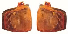 For Ford Escort Mk4 1986-1990 Amber Front Indicator Lights 1 Pair O/S & N/S