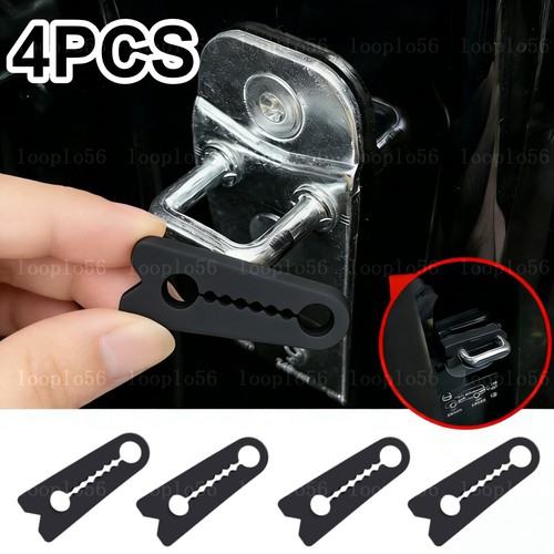 4pcs black universal car door - 4pcs,