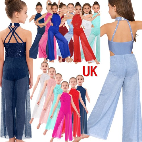 Girls lyrical jumpsuit mesh - uk,